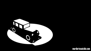 Car in Streetlight - Wallpaper